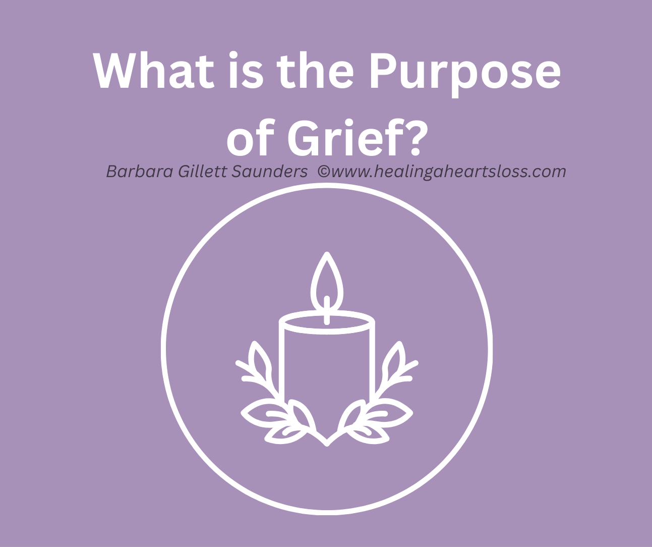 What is the Purpose of Grief?