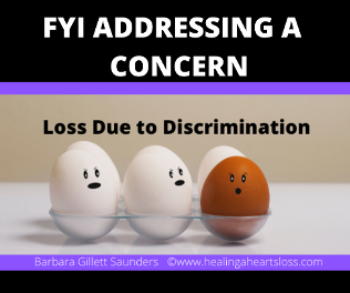 Addressing a concern stated about a previous article “Loss Due to Discrimination