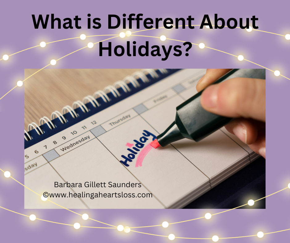 What is Different About Holidays?